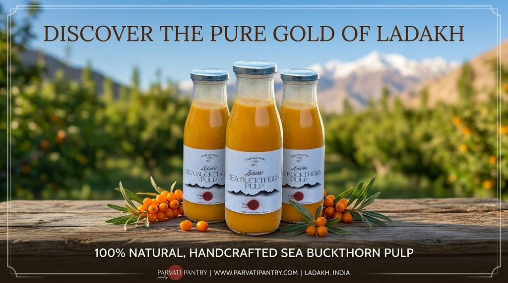 Sea Buckthorn Pulp (Ladakh)