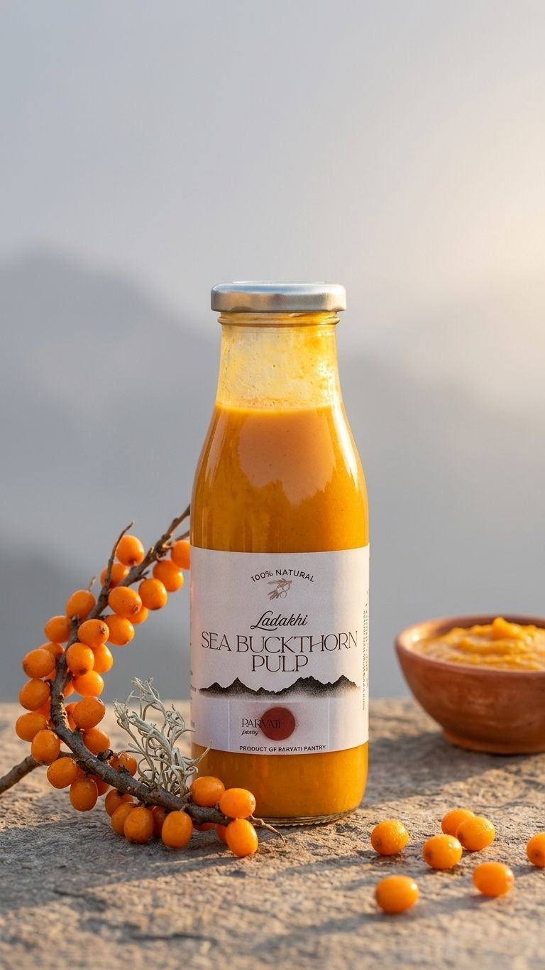 Sea Buckthorn Pulp (Ladakh)