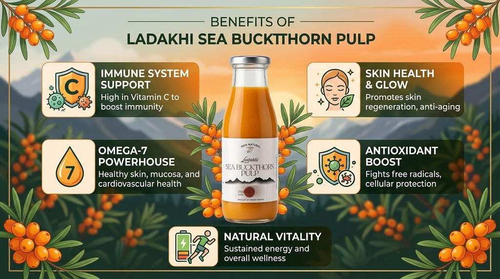 Sea Buckthorn Pulp (Ladakh)