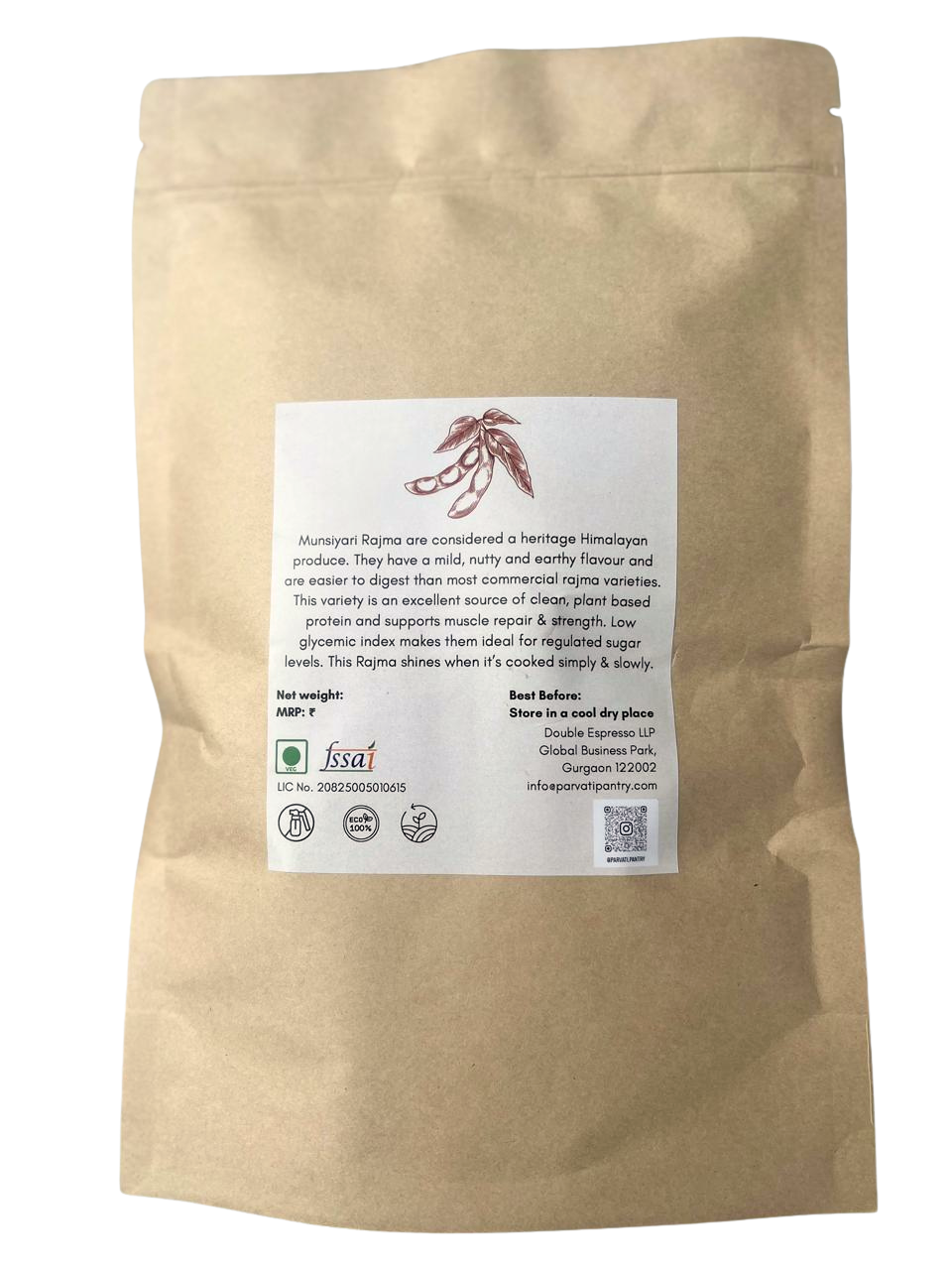 Munsiyari Rajma (White)